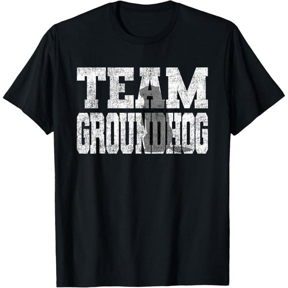 The Funny Groundhog Day Shirt Company - Vintage Matching Groundhog Day Design T-Shirt Shirts