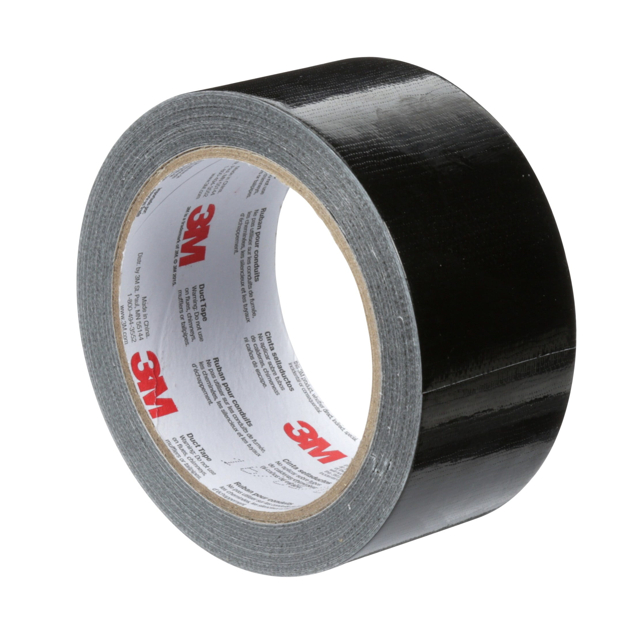 (8 pack) 3M Duct Tape, 1.88 in x 20 yd, Black, 1 Roll/Pack