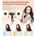 thumbnail image 3 of Trípode para teléfono Selfie Stick Funxee, 180 cm, con mando a distancia y 2 LED, 3 of 9