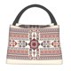 thumbnail image 1 of Fotbe Fashion Tatreez1 Bolsa Térmica Portátil con Estampado, Bolsa de Entrega de Alimentos Aislada, Bolsa Reutilizable de Gran Capacidad para Comidas y Supermercado, 1 of 6
