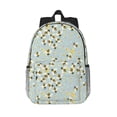 thumbnail image 1 of Disketp Bees Mochila Escolar de 15 Pulgadas, Mochila Ligera para Estudiantes, Viajes y Trabajo, Cómoda y Resistente para el Uso Diario, 1 of 6