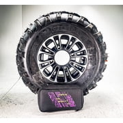 Stop & Go 5001 24 Piece Tubeless Mushroom Plug Tire Mobility Repair Kit & Air Compressor for Punctures & Flats on Car, Trucks, Trailers, ATV (15 Plugs)