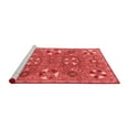 thumbnail image 2 of Ahgly Company Machine Washable Indoor Rectangle Abstract Red Modern Area Rugs, 3' x 5', 2 of 4