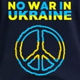 thumbnail image 3 of CafePress - No War In Ukraine Support Amer Long Sleeve T Shirt - Women's Long Sleeve Graphic Tee Casual Fit, 3 of 4