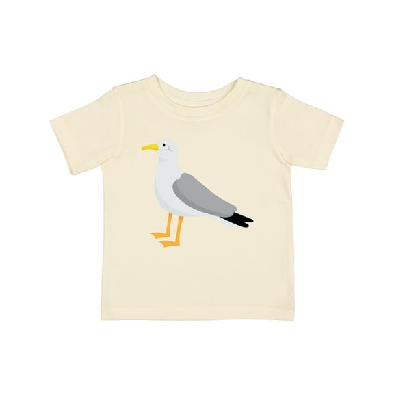 Inktastic Funny Seagull Bird Boys or Girls Baby T-Shirt