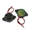 thumbnail image 2 of 5 Pcs DC 3-24V 12V 2-Wired Continuous Active Electronic Buzzer Alarm Black, 2 of 2