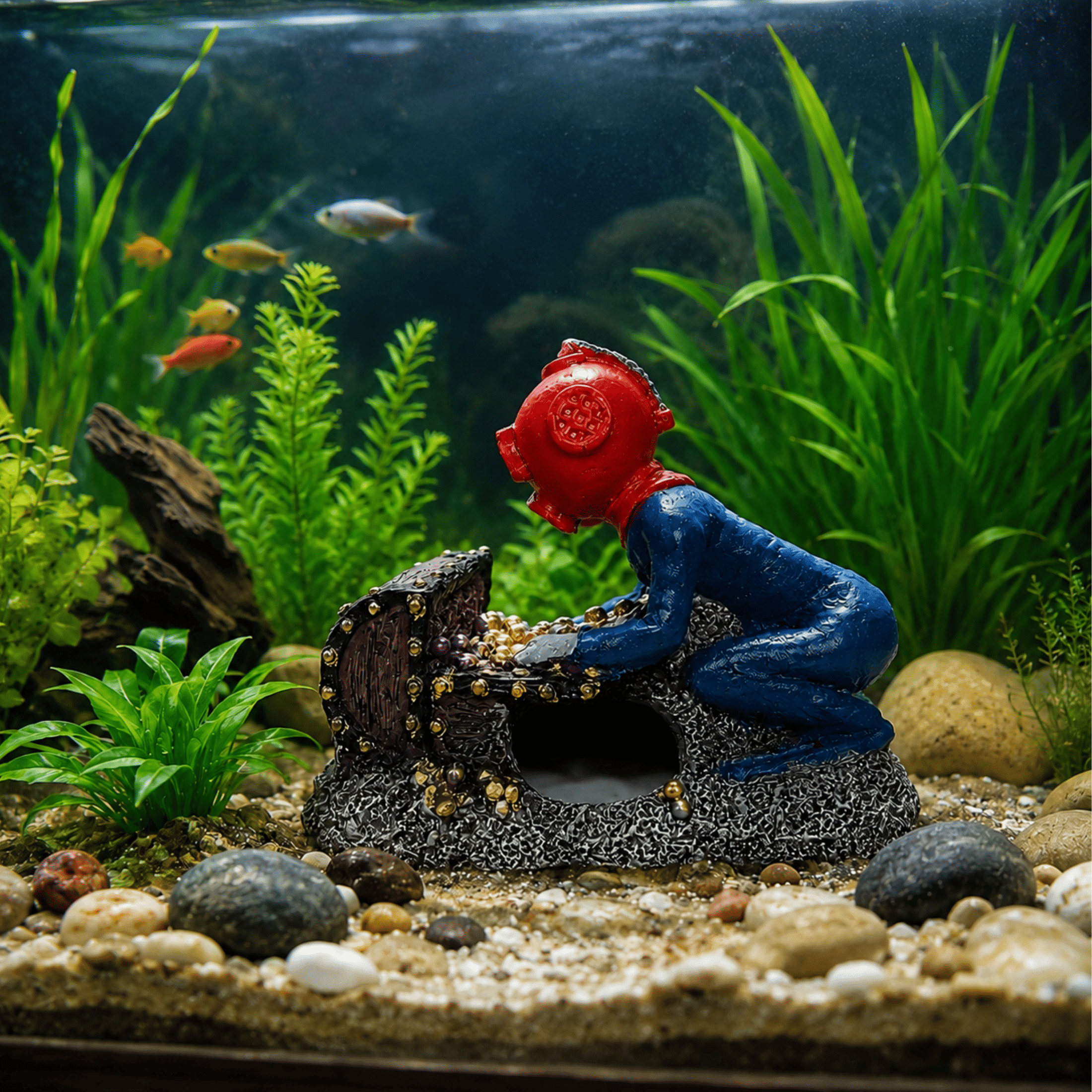discount fish aquarium accessories 10 Gallon Tank, Betta Fish Tank Small Starter Kits Self Cleaning with 3 Types of LED Lights and Filter Water Pump, Ultra Quiet Lights make it lively Fufafayo under $5 Aquarium Fish