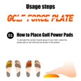 thumbnail image 4 of 2 uds., suministros antideslizantes para entrenador de Golf, aumento del paquete de Pedal de fuerza de velocidad de la cabeza del Club, 4 of 7