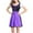 Purple, variant on Odeerbi Bavarian Oktoberfest Dirndl Dress for Women 2025 Elegant Maxi Dress Beer Festival Square Neck Clothing Blue