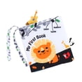 thumbnail image 2 of HILABEE Crinkle Cloth Books Preschool Learning Toys Developmental Toy Soft Activity Baby Lion, 2 of 9