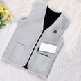 thumbnail image 4 of Chaleco con calefacción eléctrica con carga USB para montar al aire libre, esquí, pesca, calefacción cálida, ropa de invierno Inevent FS10140-08B, 4 of 7