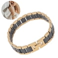 thumbnail image 3 of Pulsera Magnética, Pulseras Magnéticas Mejoran La Circulación Sanguínea De Acero De Titanio Para Aliviar El Dolor, 3 of 7