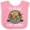 Pink and White, variant on Inktastic Future Duck Hunting Legend Like Daddy Boys Baby Bib