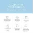 thumbnail image 6 of White Classic Hotel Collection Luxury 8-Piece 100% Turkish Cotton Towel Set, Light Blue, 6 of 8