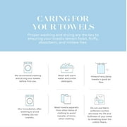 White Classic Hotel Collection 650 Gsm Cotton Bath Sheet Towels, Oversized Bathroom Towels, Aqua, 35 x 70, 2 Pack
