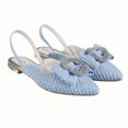 thumbnail image 2 of Balerina Para Mujer CASTALIA 146-13 Mezclilla Con Pedreria, 2 of 3