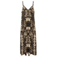 thumbnail image 4 of Animal Print Patterns Design Sleeveless Dress Woman Fashion Long Dresses Women's Summer Suit Dress 2025, 4 of 7
