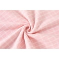 thumbnail image 5 of OSOLU Girls T-Shirt Turtleneck Long Sleeve Thin Horizontal Striped All Over Print Soft Layering Tops Pink, 5 of 9