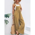 thumbnail image 1 of Combinaison Longue Sans Manches Boho, Combinaison Ample Décontractée avec Poches, Vêtements pour Femmes, 1 of 14