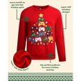 thumbnail image 6 of Quad Seven Boys Ugly Christmas Sweater Fleece Novelty Xmas Holiday Party Pullover Sweatshirt, 6 of 7