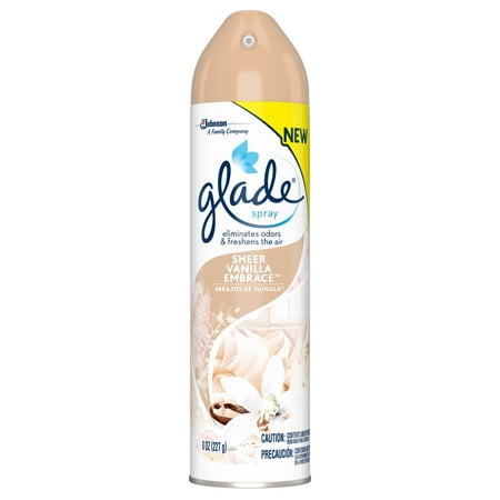 Glade Air Freshener, Pure Vanilla Joy 8.0 Oz.
