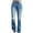 Light Blue, variant on Aayomet Jeans For Women Trendy Women's Stretch Elastic Waist Pull-On Pant,Black L