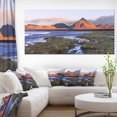 thumbnail image 1 of Colorada lagoon and Volcano Pabellon - Landscape Canvas Art Print, 1 of 3