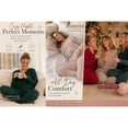 thumbnail image 5 of UVN Winter Pajama for Women Sweater Set Ladies V neck Tops and Long Pants Warm 2 Piece Loungewear, 5 of 9