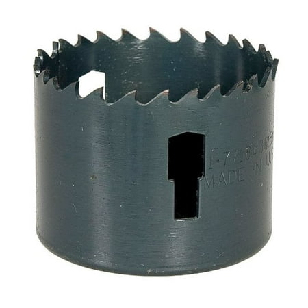 825-1-3/8 Bi-Metal Hole Saw, 1-3/8-Inch, Cut through steel, tin, aluminum, fiberglass, wood and plastic By Greenlee Ship from