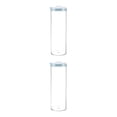 thumbnail image 1 of Bearachild Botella de almacenamiento de de fideos sellada Contenedor de almacenamiento de alimentos con tapa Push-pull azul 2piezas, 1 of 6