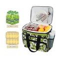 thumbnail image 2 of FORMRS Insulated Cooler Bag 24 Cans Capacity Soft Leakproof Lunch Box with Side Pockets, Retro Floral, 2 of 7