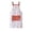 D, variant on UNLLLL Waterproof and Oil Resistant Apron with Pockets, Unisex Unique Printed Design Aprons, Adjustable Long Drawstring, for Home Kitchen Dining Room Cooking and Work (Cherry)