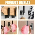 thumbnail image 3 of 5 Pcs Hooks Hat Holders Coat Hangers Baseball Cap Storage Display Closet Wall Covering, 3 of 6