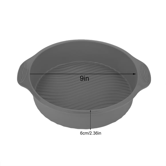 Molde de silicona para pasteles Jadeshay 9 pulgadas Diseño elevado