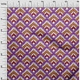 thumbnail image 2 of oneOone Silk Tabby Fabric Argyle Style Ikat Printed Fabric 1 Yard 42 Inch Wide, 2 of 4