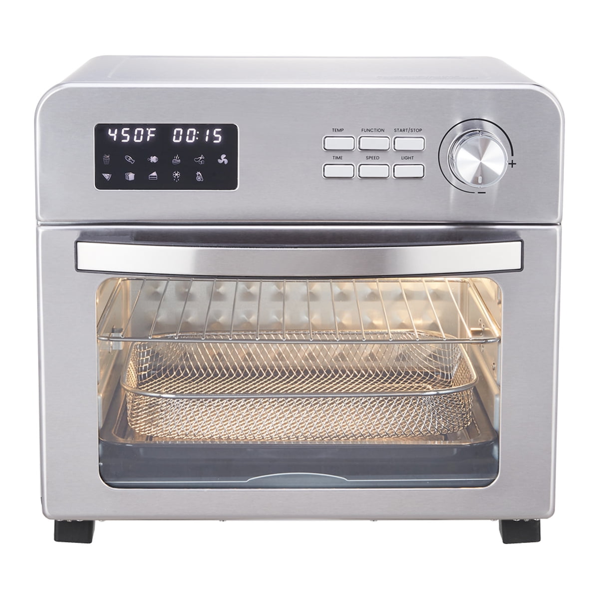 Kepooman Toaster Air Fryer Combination, 3-Layer Rack Convection Oven Suitable for French Fries Pizza Kepooman Toaster Air Fryer Combination, 3-Layer Rack Convection Oven Suitable for French Fries Pizza
