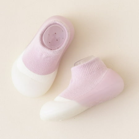 

Baby Girl Sneakers Autumn Winter Floor Socks Socks Non Soft Rubber Shoes Outwear
