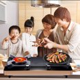 thumbnail image 3 of Master Grill Pan - Plato antiadherente para barbacoa coreana sin humo Tmvgtek Libre de BPA, 3 of 9