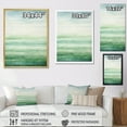 thumbnail image 4 of Designart "Harmonic Horizon Landscape In Minimalism III" Minimalism Floater Framed Wall Art Prints, 4 of 5