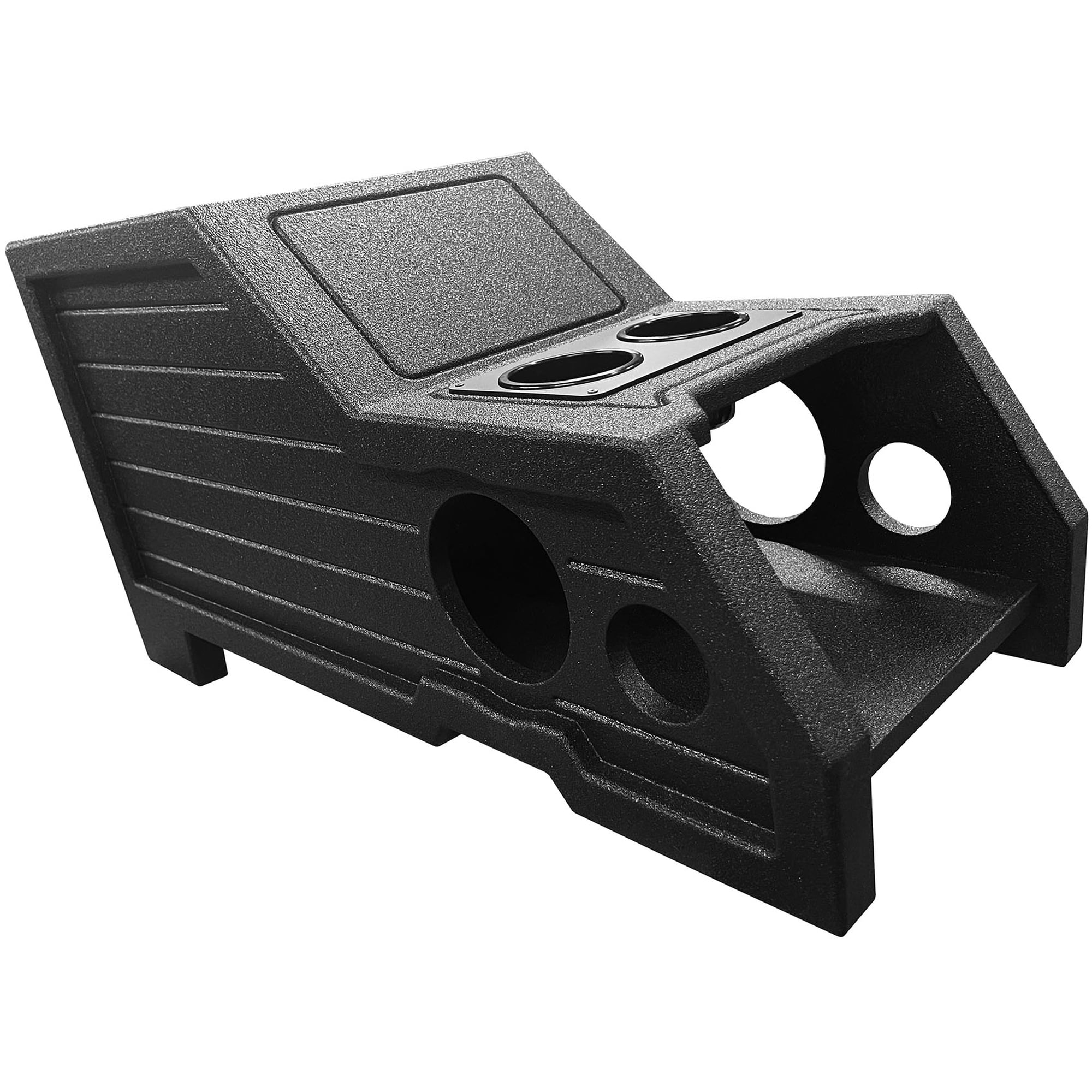 Rockville REC138 Single 12 Vented Center Console Subwoofer Enclosure Custom Fit for 2015-2023 Ford F150 and 2017-2023 F250/F350 Black