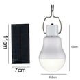 thumbnail image 2 of 15W Solar Power Emergency LED Bulb Lamp Light Charged Outdoor Camping +Battery, 2 of 13