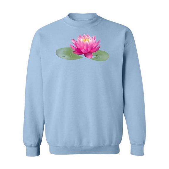 Beautiful Lotus Flower. Sweatshirt Women -Image by Shutterstock, Female Small