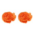 thumbnail image 1 of Qarigey Bufanda de mujer, chal de playa, pañuelo para el cuello para niña, accesorio de ropa de moda, hermosas bufandas de Color sólido para niñas al Naranja 2piezas Qarigey CBP341547, 1 of 6