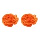 thumbnail image 1 of Qarigey Bufanda de mujer, chal de playa, pañuelo para el cuello para niña, accesorio de ropa de moda, hermosas bufandas de Color sólido para niñas al Naranja 2piezas Qarigey CBP341547, 1 of 6