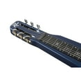 thumbnail image 4 of Rogue RLS-1 Lap Steel Guitar with Stand and Gig Bag, Metallic Blue, 4 of 7