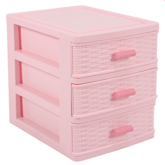 Sterilite 3 Drawer Wide Weave Tower Fuchsia Burst - Walmart.com