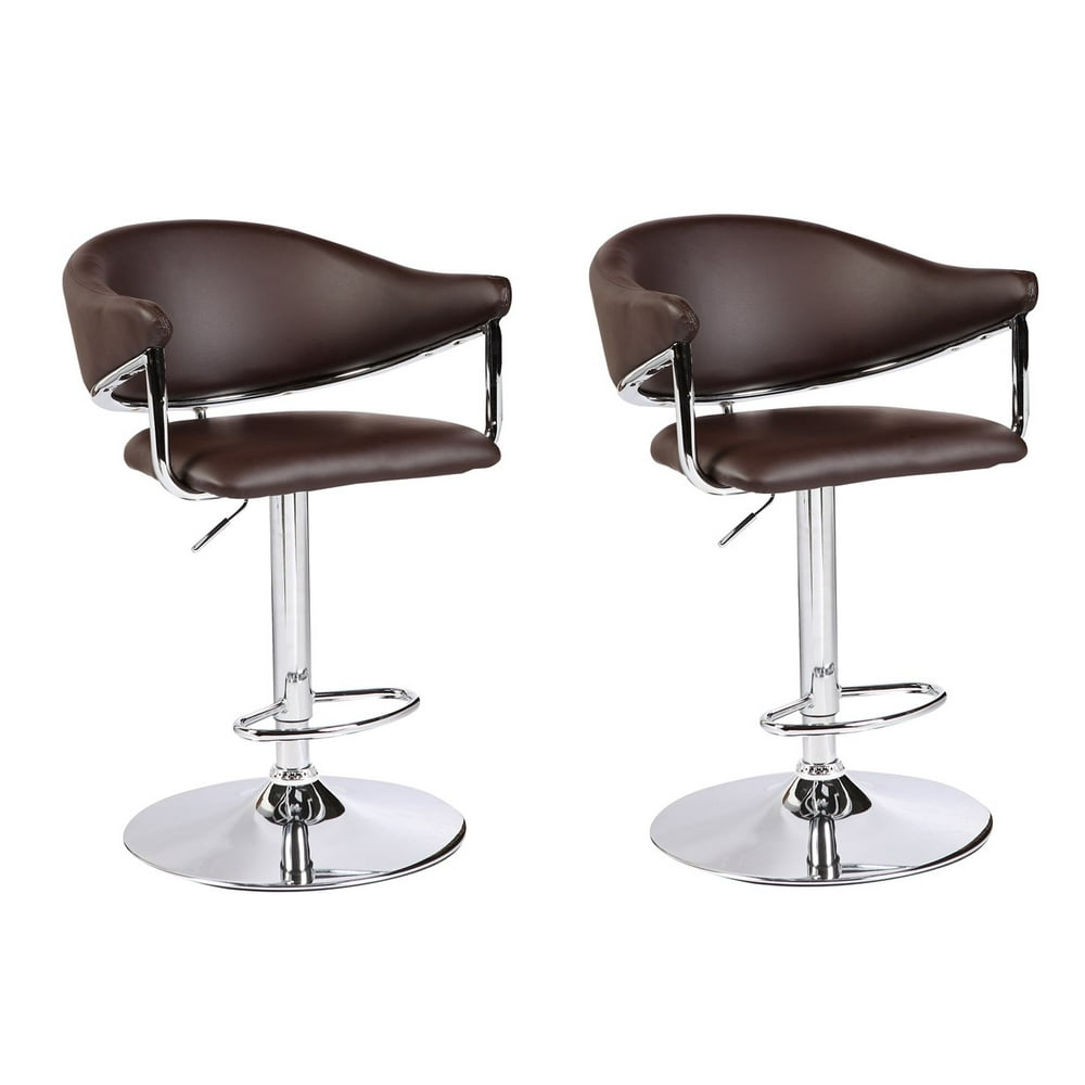 ViscoLogic Airstream High Back Adjustable Height Swivel PU Leather Arm