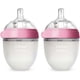 thumbnail image 1 of Comotomo Feel Bottle (150 Ml, Pink, Pack Of 2), 1 of 5