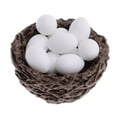 thumbnail image 2 of de de Resina en Miniatura de 1:12 con Decoración de Huevos Hugo Dollhouse Duck Nest con huevos, 2 of 6
