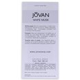 thumbnail image 5 of Jovan White Musk Cologne Spray 3 oz For Men, 5 of 5